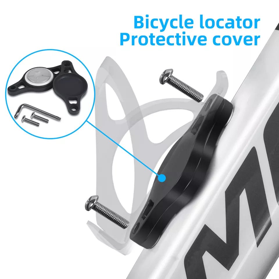 Bottle Cage AirTag Mount - AirTag Not Included - Bicycle Bolts