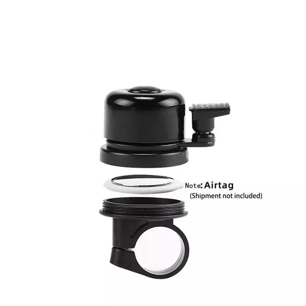 Mini Bell AirTag Mount (AirTag Not Included) - Bicycle Bolts